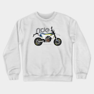 RIde 701 supermoto 17 Crewneck Sweatshirt